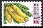 Sellos de Africa - Togo -  Frutas - Bananas