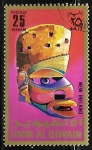 Sellos de Asia - Emiratos rabes Unidos -  Mascaras - 