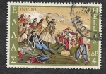 Stamps Greece -  1019 - Batalla de Alamana