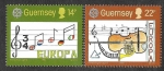 Stamps United Kingdom -  314-315  EUROPA (GUERNSEY)