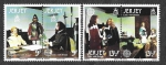 Stamps : Europe : United_Kingdom :  229ab-230ab - Acontecimientos Históricos (JERSEY)