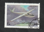 Stamps : Europe : Russia :  4976 - Avión, Planeador
