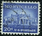 Stamps United States -  Monticelo