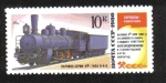 Stamps Russia -  Locomotoras a vapor - Monumentos