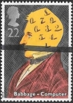 Stamps United Kingdom -  informática