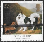 Stamps United Kingdom -  perros