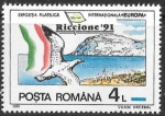 Stamps : Europe : Romania :  exposición filatélica