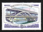 Stamps Russia -  Puentes de Moscú