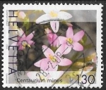 Stamps Switzerland -  flores