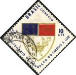 Stamps : America : Brazil :  Centenario de la fundación del colegio S. Luiz.