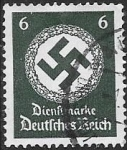 Stamps Germany -  esvástica