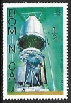 Stamps Dominica -  Espacio Exterior - Viking Spacecraft