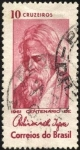Sellos de America - Brasil -  Rabindranath Tagore, Centenario de nacimiento.