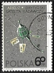 Stamps Poland -  Espacio Exterior - Ariel 2 (Great Britain)