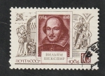 Sellos de Europa - Rusia -  2810 - 4º Centº del nacimiento de William Shakespeare, escritor