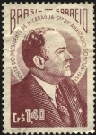 Stamps : America : Brazil :  Visita del presidente de Nicaragua, Anastasio Somoza.