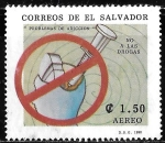 Stamps : America : El_Salvador :  El Salvador-cambio