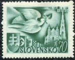 Stamps Slovakia -  Paloma
