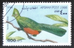 Stamps Afghanistan -  Pajaros