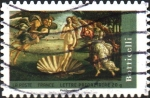 Stamps : Europe : France :  CUMPLEAÑOS  DE  VENUS,  PINTURA  DE  SANDRO  BOTTICELLI.
