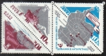 Stamps Russia -  Mapa de la Antártida