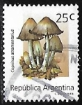 Sellos de America - Argentina -  Setas - Coprinus atramentarius