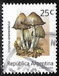 Stamps Argentina -  Setas - Coprinus atramentarius