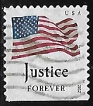 Stamps United States -  Justice for ever