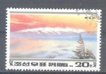Stamps North Korea -  paisaje RESERVADO