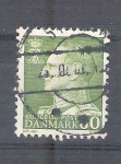 Stamps Denmark -  rey