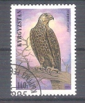 Stamps Kyrgyzstan -  falco cherrug
