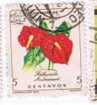 Stamps : America : Colombia :  Anthurium