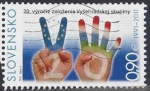 Stamps : Europe : Slovakia :  2011 - 20 aniversario del grupo de Visegrado