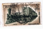 Stamps : America : Colombia :  Ferrocarril del Atlantico 1854 - 1961
