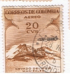 Sellos del Mundo : America : Colombia : Nevado del Ruiz  Manizales
