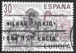 Stamps Spain -  Europa