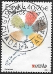 Stamps Spain -  día mundial de la lepra
