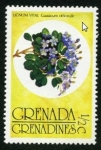 Sellos de America - Granada -  Flores
