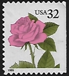 Stamps United States -  Rosa