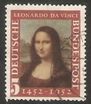 Sellos de Europa - Alemania -  34 - V Centº del nacimiento de Leonardo da Vinci 