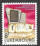 Stamps : Europe : Luxembourg :  682 - Monumento a la Deportación Civil y Militar