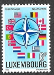 Stamps : Europe : Luxembourg :  684 - XXV Aniversario de la NAMSA