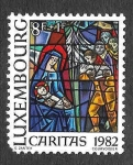 Stamps : Europe : Luxembourg :  B339 - Vidriera