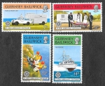 Stamps United Kingdom -  153-156 - Centenario de la Asociación de Ambulancias de San Juan