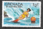 Stamps : America : Grenada :  796 - Esquí Sobre el Agua