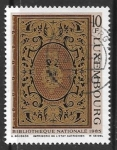 Stamps : Europe : Luxembourg :  biblioteca nacional