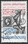 Stamps : Europe : Luxembourg :  sociedad filatélica