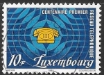 Stamps : Europe : Luxembourg :  100º teléfono