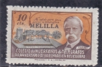 Stamps Spain -  COLEGIO DE HUERFANOS DE TELÉGRAFOS-MELILLA(43)