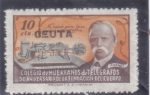 Stamps : Europe : Spain :  COLEGIO DE HUERFANOS DE TELÉGRAFOS-CEUTA-(43)